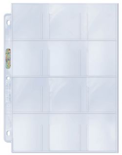ULTRA PRO -  FEUILLE 12 POCHETTES PLATINUM