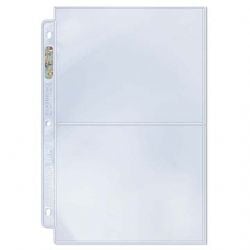 ULTRA PRO -  FEUILLE 2 POCHETTES PLATINUM
