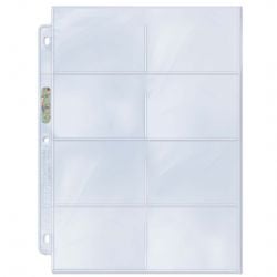ULTRA PRO -  FEUILLE 8 POCHETTES PLATINUM