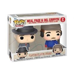 UN TICKET POUR DEUX -  ENSEMBLE DE 2 FIGURINES POP! EN VINYLE DE NEAL PAGE & DEL GRIFFITH (10 CM)