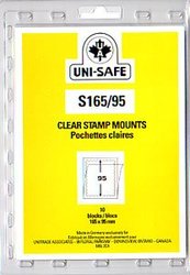 UNI-SAFE -  POCHETTES À FOND CLAIR S165/95 (PAQUET DE 10)