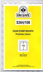 UNI-SAFE -  POCHETTES À FOND CLAIR S264/108 (PAQUET DE 5)