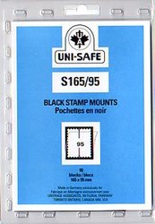 UNI-SAFE -  POCHETTES À FOND NOIR S165/95 (PAQUET DE 10)