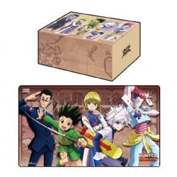 UNION ARENA -  ENSEMBLE SURFACE DE JEU ET COFFRET DE RANGEMENT -  HUNTER X HUNTER