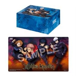 UNION ARENA -  ENSEMBLE SURFACE DE JEU ET COFFRET DE RANGEMENT -  JUJUTSU KAISEN