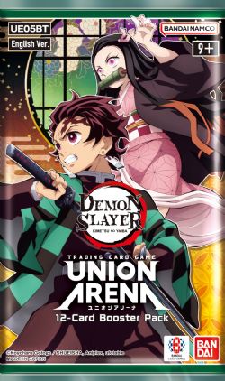 UNION ARENA -  PAQUET BOOSTER (ANGLAIS) (P12/B16) -  DEMON SLAYER UE05BT