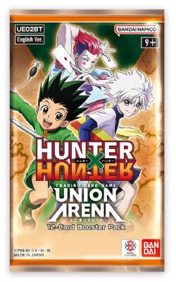 UNION ARENA -  PAQUET BOOSTER VOL.1 (ANGLAIS) (P12/B16) -  HUNTER X HUNTER UE02BT