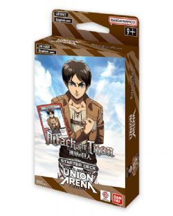 UNION ARENA -  STARTER DECK (ANGLAIS) -  ATTACK ON TITAN UE10ST
