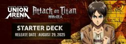 UNION ARENA -  STARTER DECK (ANGLAIS) -  ATTACK ON TITAN UE10ST