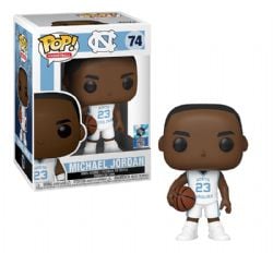 UNIVERSITÉ DE LA CAROLINE DU NORD -  FIGURINE POP! EN VINYLE DE MICHAEL JORDAN (10 CM) 74