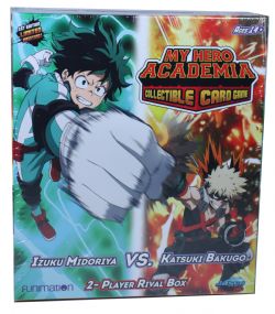 UNIVERSUS -  IZUKU MIDORIYA VS KATSUKI BAKUGO ENSEMBLE DE DÉBUTANT POUR 2 JOUEURS (ANGLAIS) -  MY HERO ACADEMIA