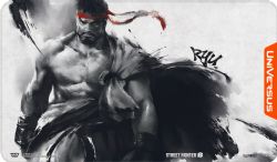 UNIVERSUS -  STREET FIGHTER 6 - SURFACE DE JEU - RYU -  STREET FIGHTER