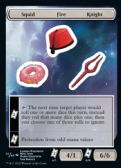 Unfinity Sticker Sheets -  Squid Fire Knight