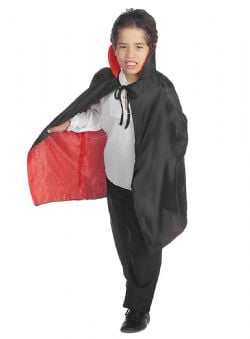 VAMPIRE -  CAPE - NOIR/ROUGE (ENFANT) -  CAPES