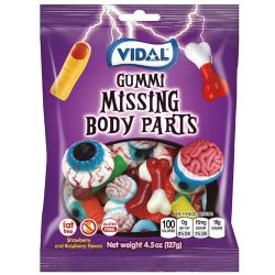 VIDAL -  MISSING BODY PARTS GUMMI (127G)