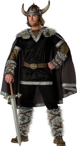 VIKINGS -  COSTUME DE GUERRIER VIKING (ADULTE)