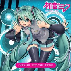 VOCALOID -  CALENDRIER OFFICIEL 2026 -  HATSUNE MIKU