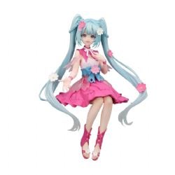 VOCALOID -  FIGURINE D'HATSUNE MIKU - VERSION FLOWER FAIRY COSMOS -  NOODLE STOPPER