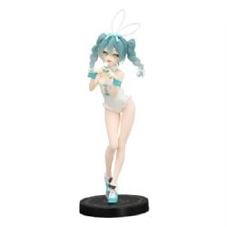 VOCALOID -  FIGURINE DE HATSUNE MIKU - VERSION RURUDO BLANC -  BICUTE BUNNIES