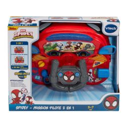 VTECH -  SPIDEY ET SES AMIS EXTRAORDINAIRES - MISSION PILOTE 2 EN 1 (FRANÇAIS) -  VTECH® SPIDEY AND HIS AMAZING FRIENDS