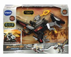 VTECH -  SWITCH & GO DINOS ROTOR, LE MÉGA VÉLOCIRAPTOR (FRANÇAIS) -  VTECH® SWITCH & GO®