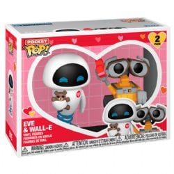 WALL-E -  ENSEMBLE DE 2 FIGURINES POP! EN VINYLE DE WALL-E & EVE -  POP! ST-VALENTIN 489