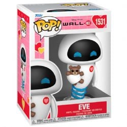 WALL-E -  FIGURINE POP! EN VINYLE D'EVE AVEC UN OURSON (10 CM) -  POP! ST-VALENTIN 1531