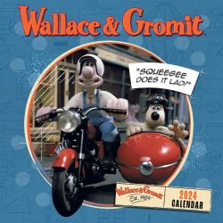 WALLACE & GROMIT -  CALENDRIER OFFICIEL 2024