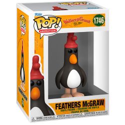 WALLACE & GROMIT -  FIGURINE POP! EN VINYLE DE FEATHERS MCGRAW (10 CM) 1746