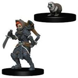 WARDLINGS -  GIRL ROGUE WITH BADGER