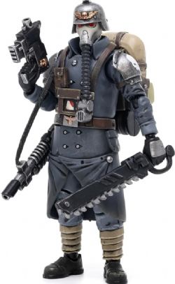 WARHAMMER 40K -  ASTRA MILITARUM - FIGURINE DE DEATH KORPS KRIEG VET GUARD SGT - 1/18 -  JOYTOY