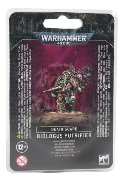 WARHAMMER 40K -  BIOLOGUS PUTRIFIER -  DEATH GUARD