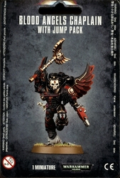 WARHAMMER 40K -  BLOOD ANGELS CHAPLAIN WITH JUMP PACK -  BLOOD ANGELS