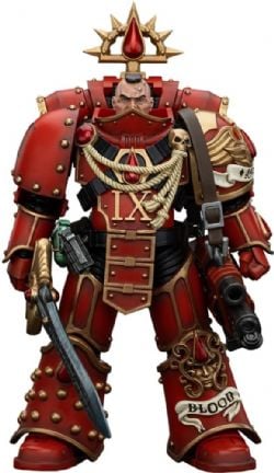 WARHAMMER 40K -  BLOOD ANGELS DAWNBREAKER COHORT - FIGURINE DE RALDORON FIRST CAPTAIN OF THE BLOOD ANGELS - 1/18 -  JOYTOY
