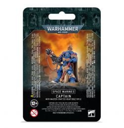 WARHAMMER 40K -  CAPTAIN WITH MASTER-CRAFTED BOLT RIFLE -  SPACE MARINES