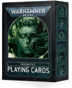 WARHAMMER 40K -  CARTES À JOUER INDOMITUS