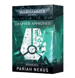 WARHAMMER 40K -  CHAPTER APPROVED: PARIAH NEXUS - MISSION DECK (ANGLAIS)