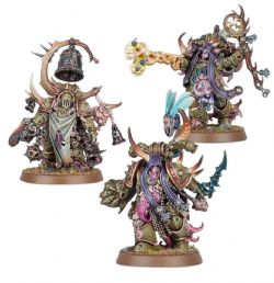 WARHAMMER 40K -  CHOSEN OF MORTARION -  DEATH GUARD