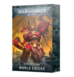 WARHAMMER 40K -  DATACARDS V10 (ANGLAIS) -  WORLD EATERS