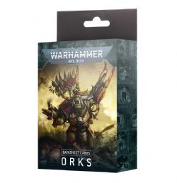 WARHAMMER 40K -  DATASHEET CARDS (ANGLAIS) -  ORKS