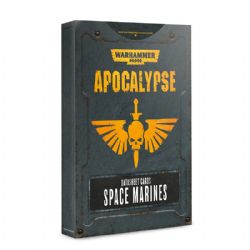 WARHAMMER 40K -  DATASHEET CARDS SPACE MARINES -  APOCALYPSE