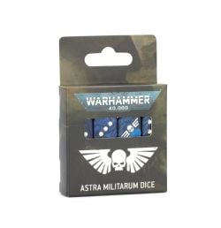 WARHAMMER 40K -  ENSEMBLE DE DÉS -  ASTRA MILITARUM