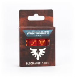 WARHAMMER 40K -  ENSEMBLE DE DÉS DES BLOOD ANGELS -  BLOOD ANGELS