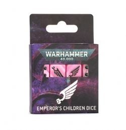 WARHAMMER 40K -  ENSEMBLE DE DÉS -  EMPEROR'S CHILDREN