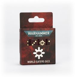 WARHAMMER 40K -  ENSEMBLE DE DÉS -  WORLD EATERS