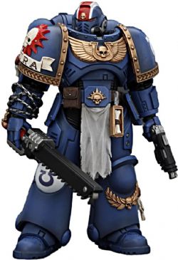 WARHAMMER 40K -  FIGURINE D'ULTRAMARINE - LIEUTENANT TITUS - 1/18 -  JOYTOY