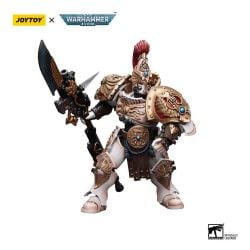 WARHAMMER 40K -  FIGURINE DE ADEPTUS CUSTODES SOLAR WATCH CUSTODIAN GUARD WITH GUARDIAN SPEAR - ÉCHELLE 1/18 -  JOYTOY