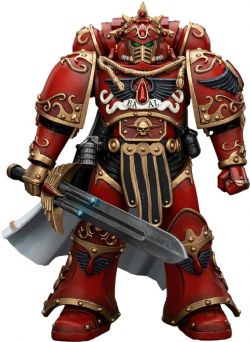 WARHAMMER 40K -  FIGURINE DE BLOOD ANGELS - LEGION PRAETOR WITH PARAGON BLADE- 1/18 -  JOYTOY