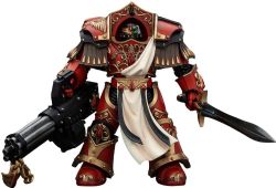 WARHAMMER 40K -  FIGURINE DE BLOOD ANGELS PALADIN SQUAD - CRIMSON PALADIN WITH ILIASTUS ASSAULT CANNON - 1/18 -  JOYTOY