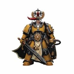 WARHAMMER 40K -  FIGURINE DE IMPERIAL FISTS LEGION PRAETOR WITH POWER SWORD - ÉCHELLE 1/18 -  JOYTOY